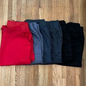 Grey's Anatomy Collection Destination 6 Pocket Cargo Scrub Pants, size M GUC